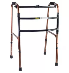 *Ходунки крокуючі Nova складні алюмінієві (висота 81-91см)