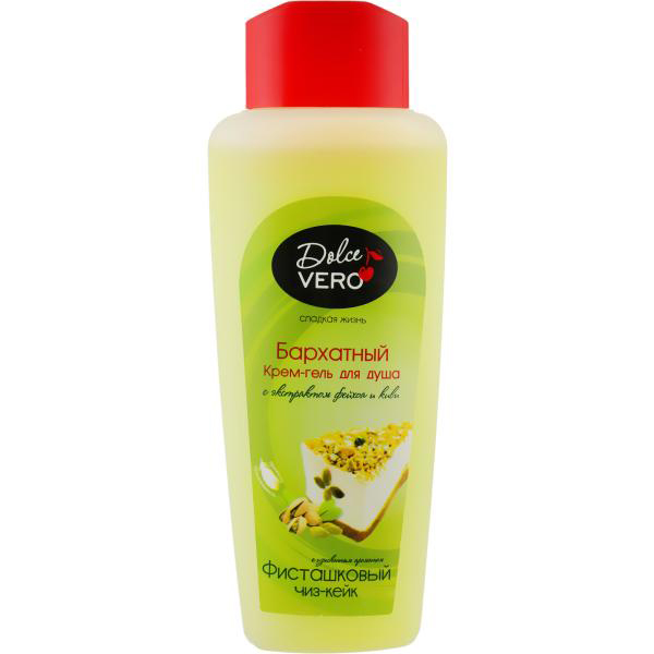 *Крем-гель Dolce Vero для душа Фісташковий Чіз Кейк 330 мл