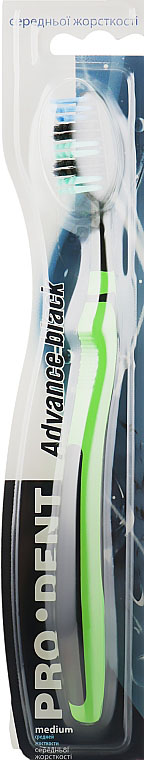 *Зубна щітка Prodent Advance Black середньої жорсткості
