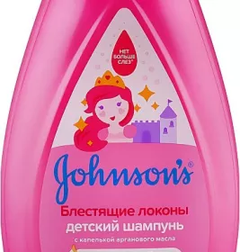 *Шампунь Jonsons baby Дитячий для волосся Блискучі локони 300 мл