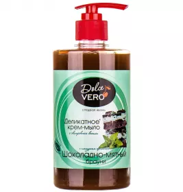 *Мило рідке Dolce Vero Шоколадно-м'ятний брауні 500 мл