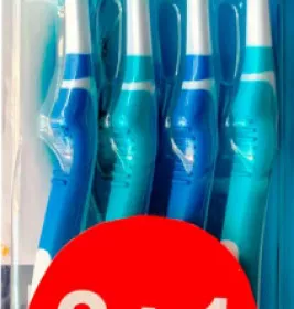 *Зубна щітка Prodent Big Family середньої жорсткості №4