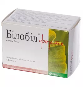 *Білобіл форте капс. 80 мг №60