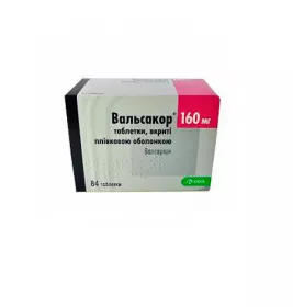 *Вальсакор табл. п/о 160 мг №84