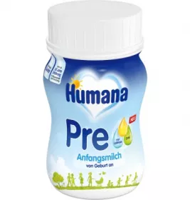 *Смесь Humana жидкая молочная PRE mit LC PUFA (0+) 90мл