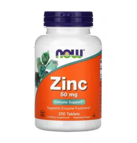 *NOW Цинк Глюконат 50мг капс.№250