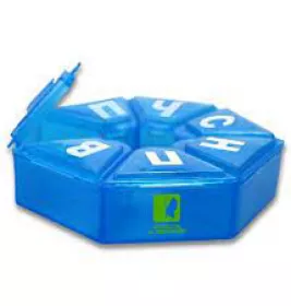 *Органайзер Enjee РТ 6073 для таблеток Ромашка