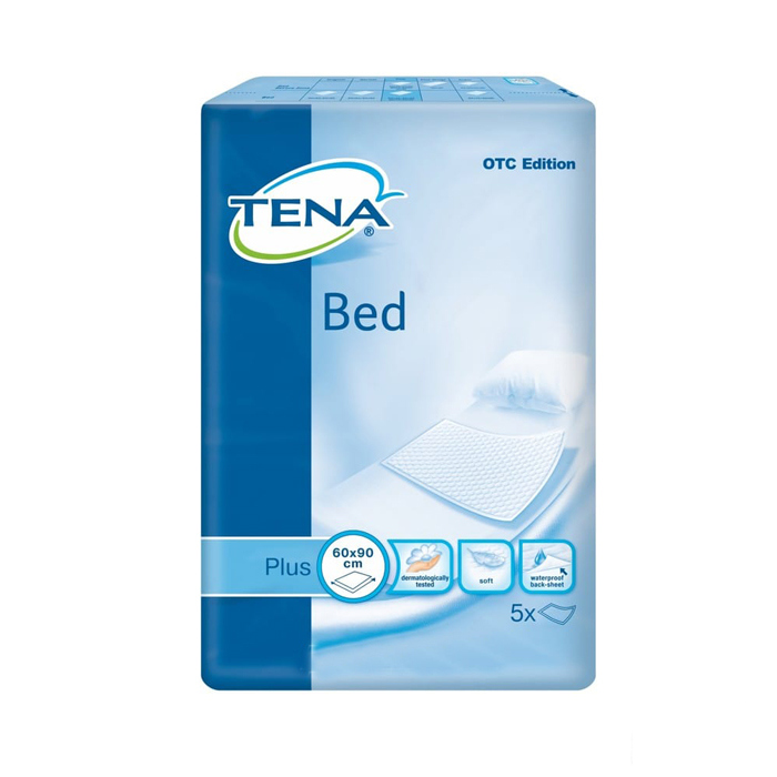 *Пеленки впитывающие Tena Bed Plus 60x90см №5 *Пеленки впитывающие Tena Bed Plus 60x90см №5
