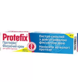 *Протефікс крем фіксуючий Гіпоалергенний 40мл