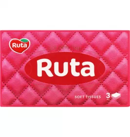 *Серветки косметичні Ruta 3-шарові пенал №60