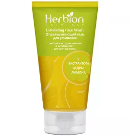 *Гель-пілінг Herbion для вмивання з лимоном 100 мл