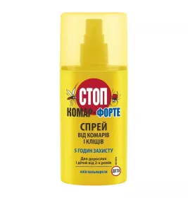 Спрей Стоп Комар Форте от комаров и клещей 95мл