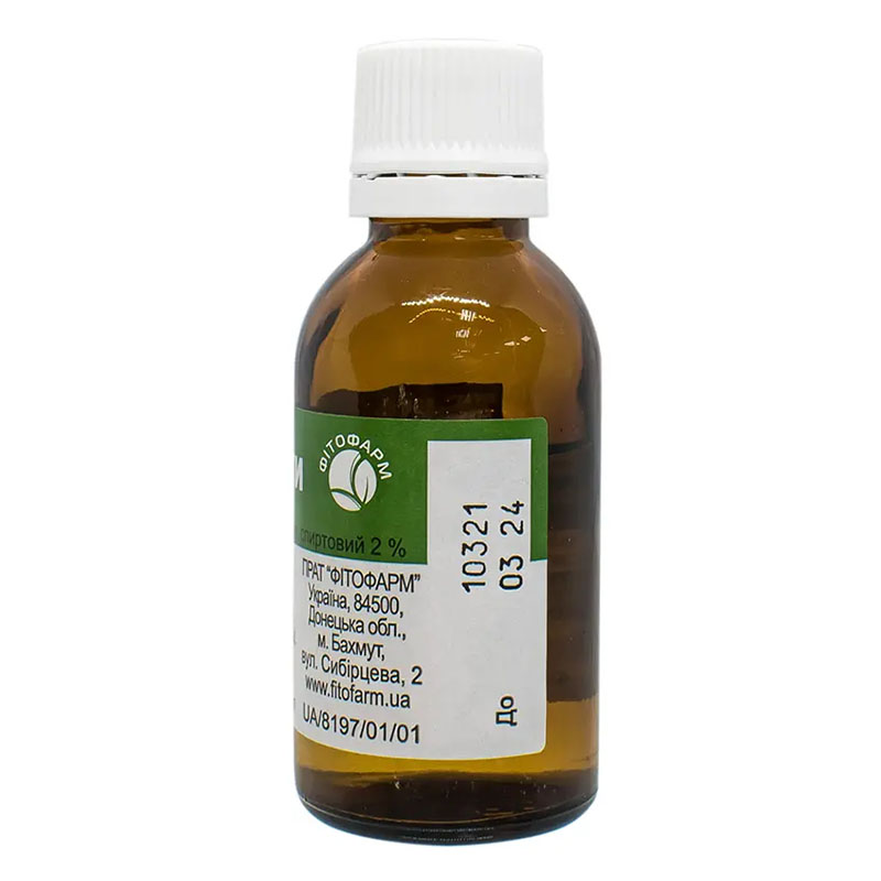 Борна кислота розчин 2% по 25 мл у флаконі - Фітофарм