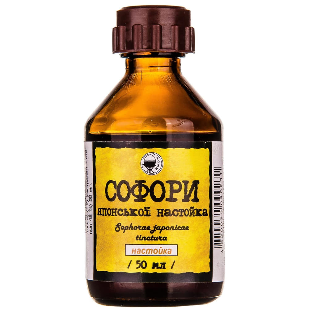Софори японської настоянки по 50 мл у флаконі 1 шт. - ДКП