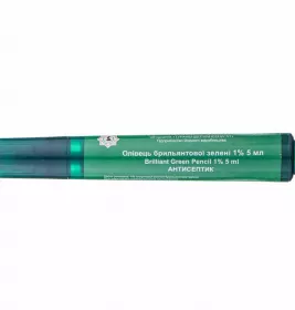 Діамантовий зелений розчин 1% по 5 мл у флаконі 1 шт. - Виток