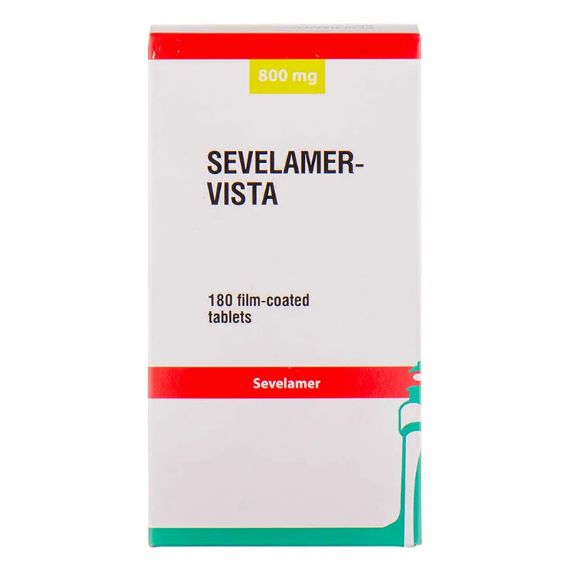 Севеламер-Віста таблетки по 800 мг 180 шт. у конт. (бан.)