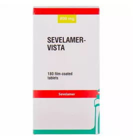 Севеламер-Віста таблетки по 800 мг 180 шт. у конт. (бан.)