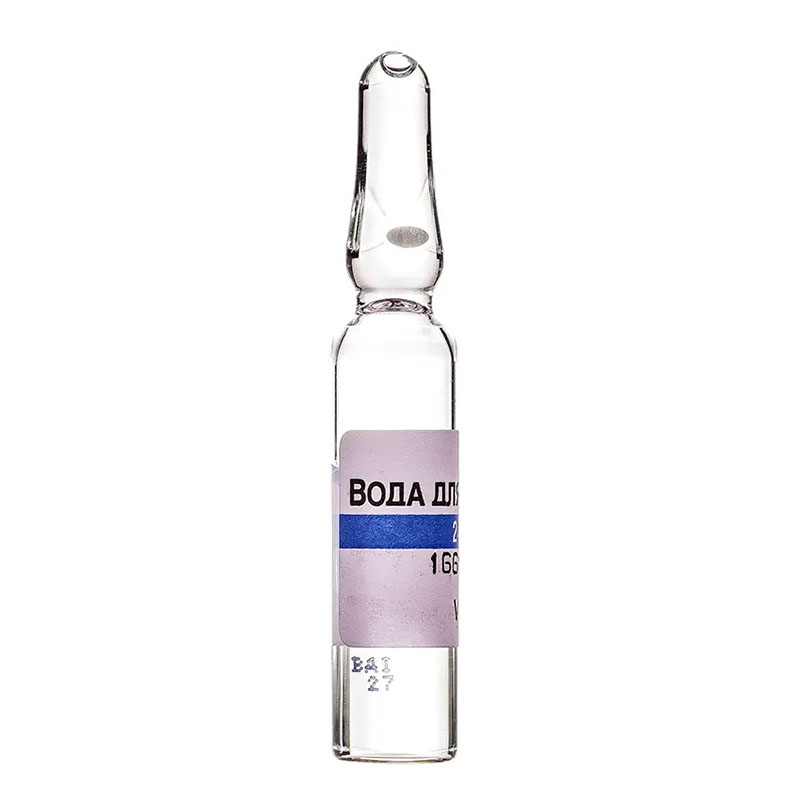 Вода для инъекций растворитель в ампулах по 2 мл 10 шт. - Артериум