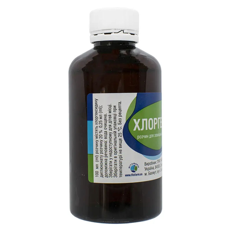 Хлоргексидин раствор 0.05% по 200 мл во флаконе с насадкой - Фитофарм