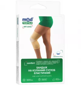 Бандаж Medtextile 6002 на колінний суглоб еластичний XL