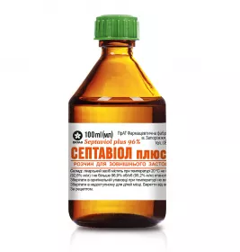 Септавіол плюс розчин 96% по 100 мл у флаконі 1 шт. - Віола