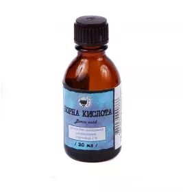 *Борна кислота р-н спирт. 3% флак. 20мл Житомир