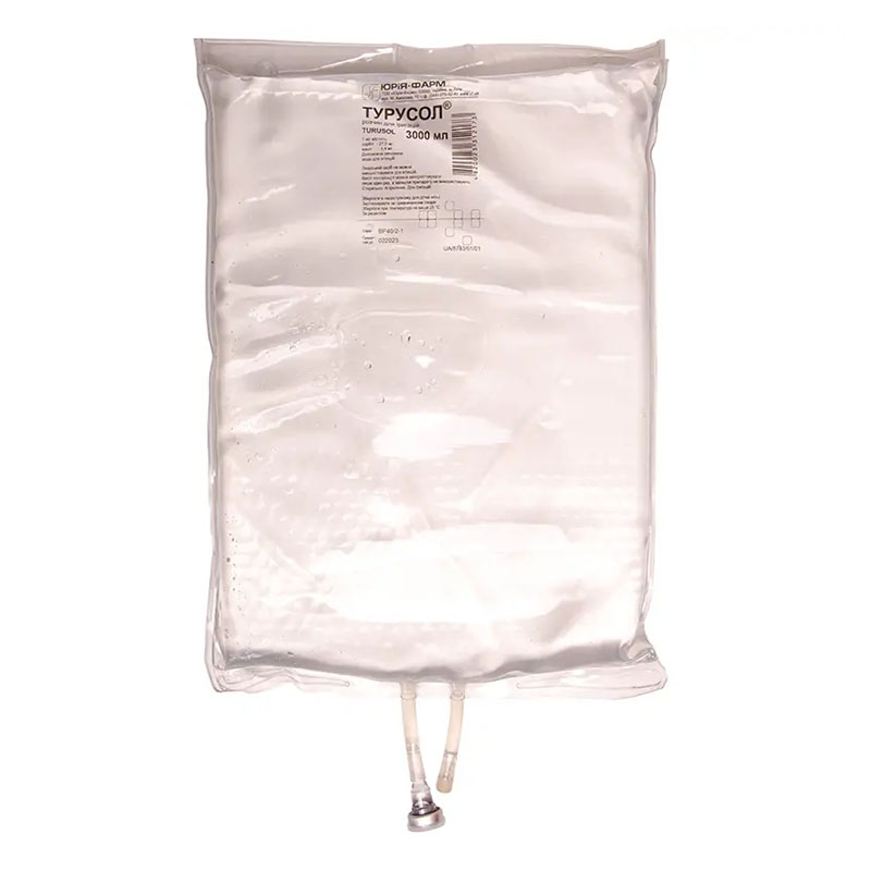 Турусол розчин для іригації по 3000 мл у контейнері