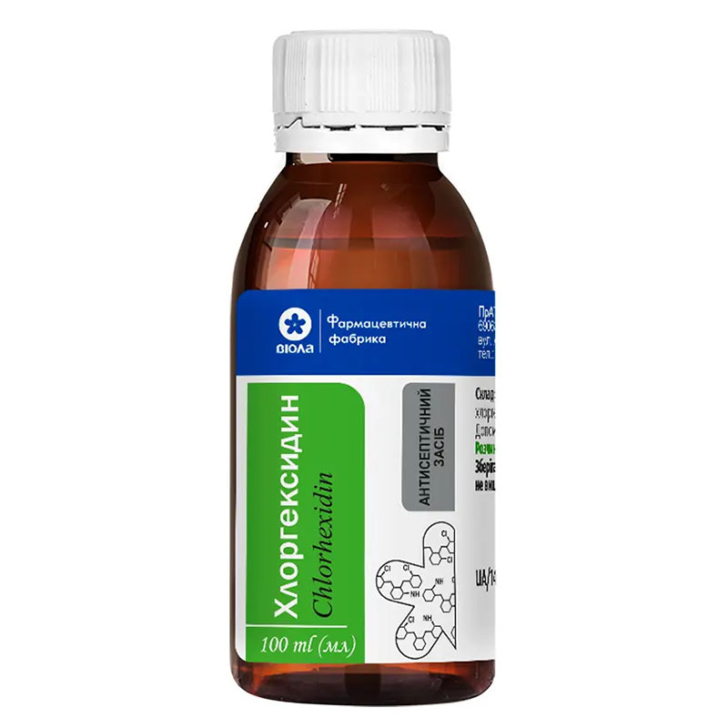 Хлоргексидин раствор 0.05% по 100 мл во флаконе - Виола