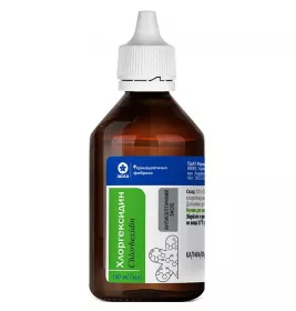 Хлоргексидин розчин 0.05% по 100 мл у флаконі з насадкою - Віола