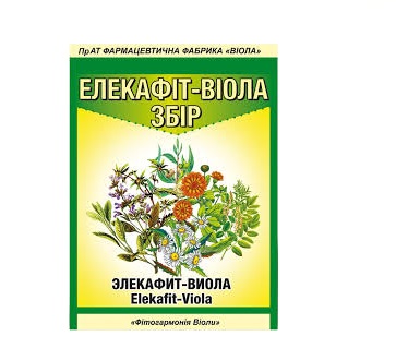 Элекафит-Виола сбор по 75 г в пачке 1 шт.