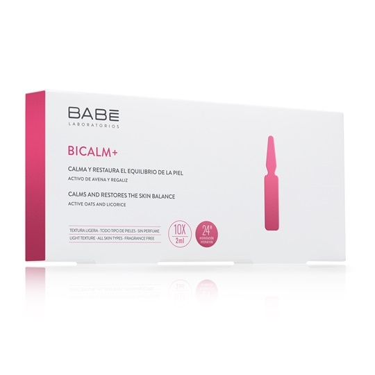 *Ампули BABE Ampule Solution Bicalm от купероза и раздражений 10*2мл *Ампули BABE Ampule Solution Bicalm от купероза и раздражений 10*2мл