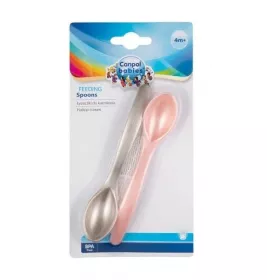 *Canpol Babies набір ложечок 2шт рожевий 59/582_pin