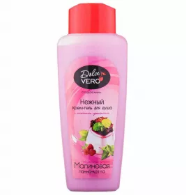 *Гель д/душу Dolce Vero Малинова панна-котта 330мл