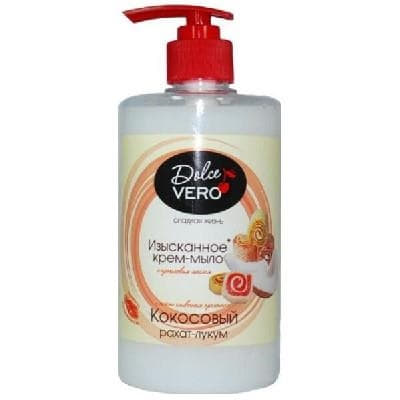 *DV мило рідке Кокосовий рахат-лукум 500мл дозатор