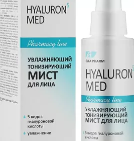 *Elfa Pharm Hyaluron5 Med міст тонізуючий д/обличчя 100мл
