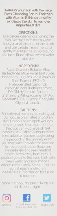 *Скраб Face Facts Cleansing д/лица 75мл
