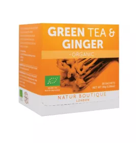 *Natur Boutique зеленый чай с имбирем (органик) №20