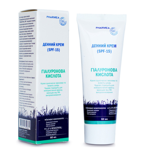 *Крем PHARMEA Гіалуронова Кислота денний SPF15 60мл