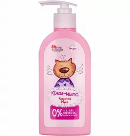 *Pink Elephant крем-мыло жидкое детское Кошечка Муся 250мл