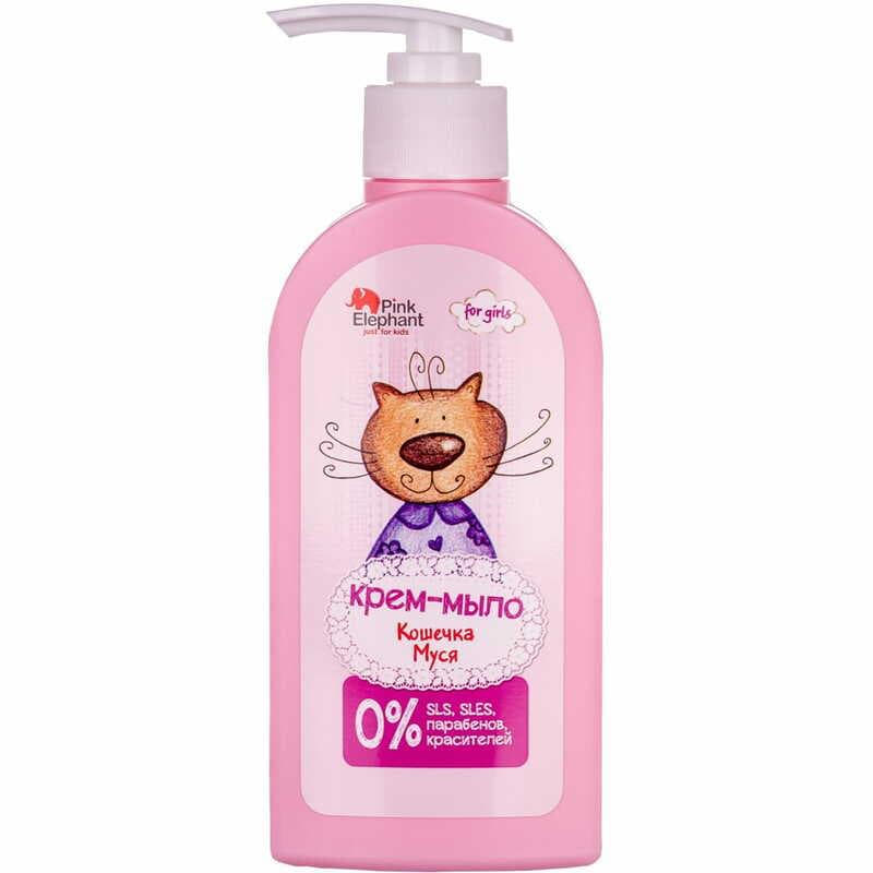 *Pink Elephant крем-мило рідке дитяче Кішечка Муся 250мл