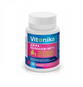 *Vitonika дієт.доб.Шкіра-волосся-нігті капс.№30