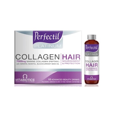 *Перфектил Платинум питний колаген д/волосся 50мл №10