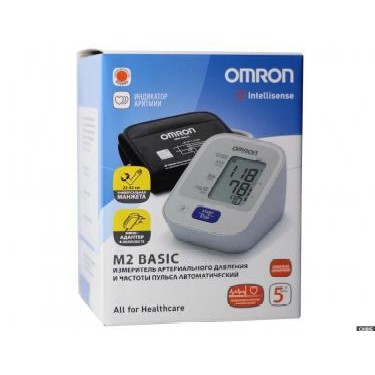 Тонометр Omron M2 Basic (HEM-7121-ALRU) автоматический Тонометр Omron M2 Basic (HEM-7121-ALRU) автоматический