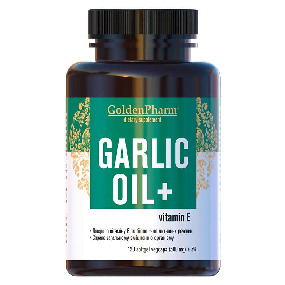*Часнику олія капс.500мг №120 ГФ