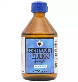 Септил Плюс розчин спиртовий 96% по 100 мл у флаконі 1 шт.