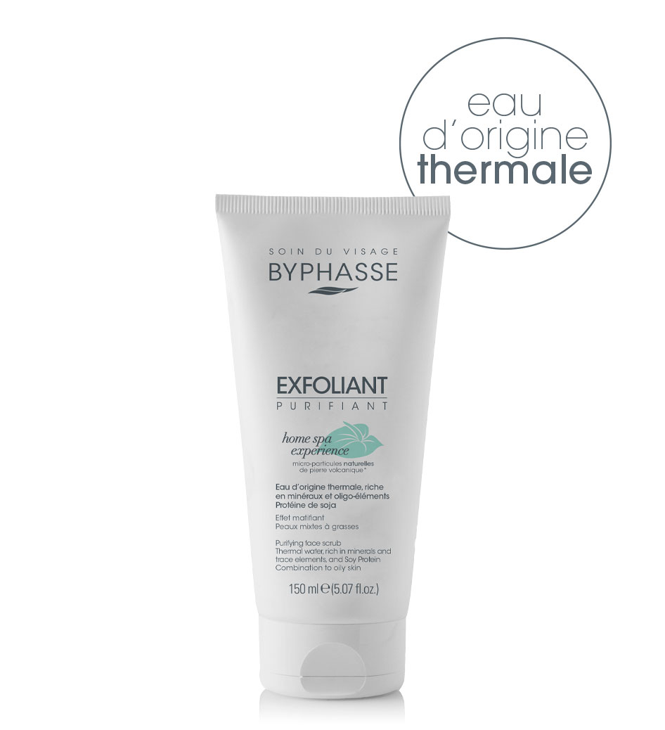 Скраб Byphasse HOME SPA EXPERIENCE очищающий для комбинированной и жирной кожи 150 мл Скраб Byphasse HOME SPA EXPERIENCE очищающий для комбинированной и жирной кожи 150 мл