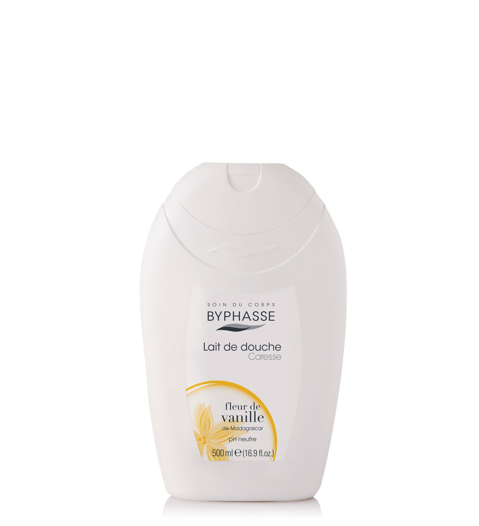 *Крем-догляд Byphasse для душу квіти ванілі 500 мл