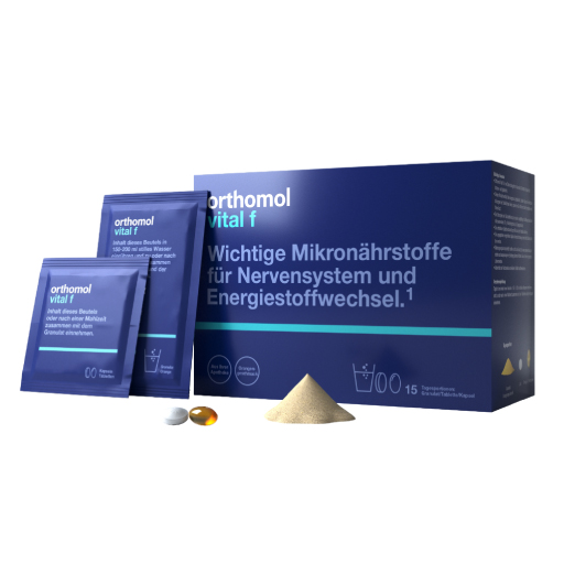 *Orthomol Vital F гранули (для жінок) 15днів