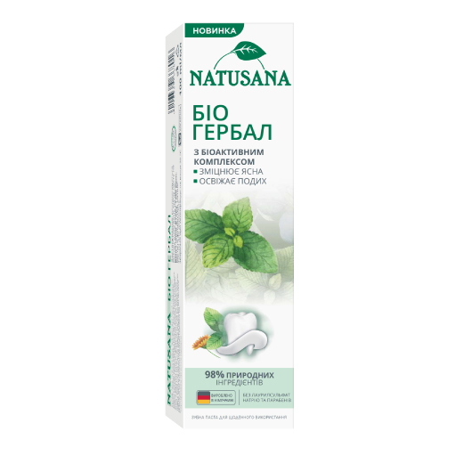 *Зубна паста Natusana Біо гербал 100 мл