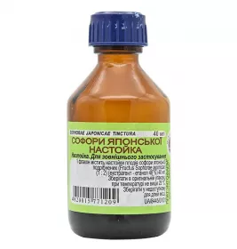 Софори японської настоянки по 40 мл у флаконі 1 шт. - Фітофарм